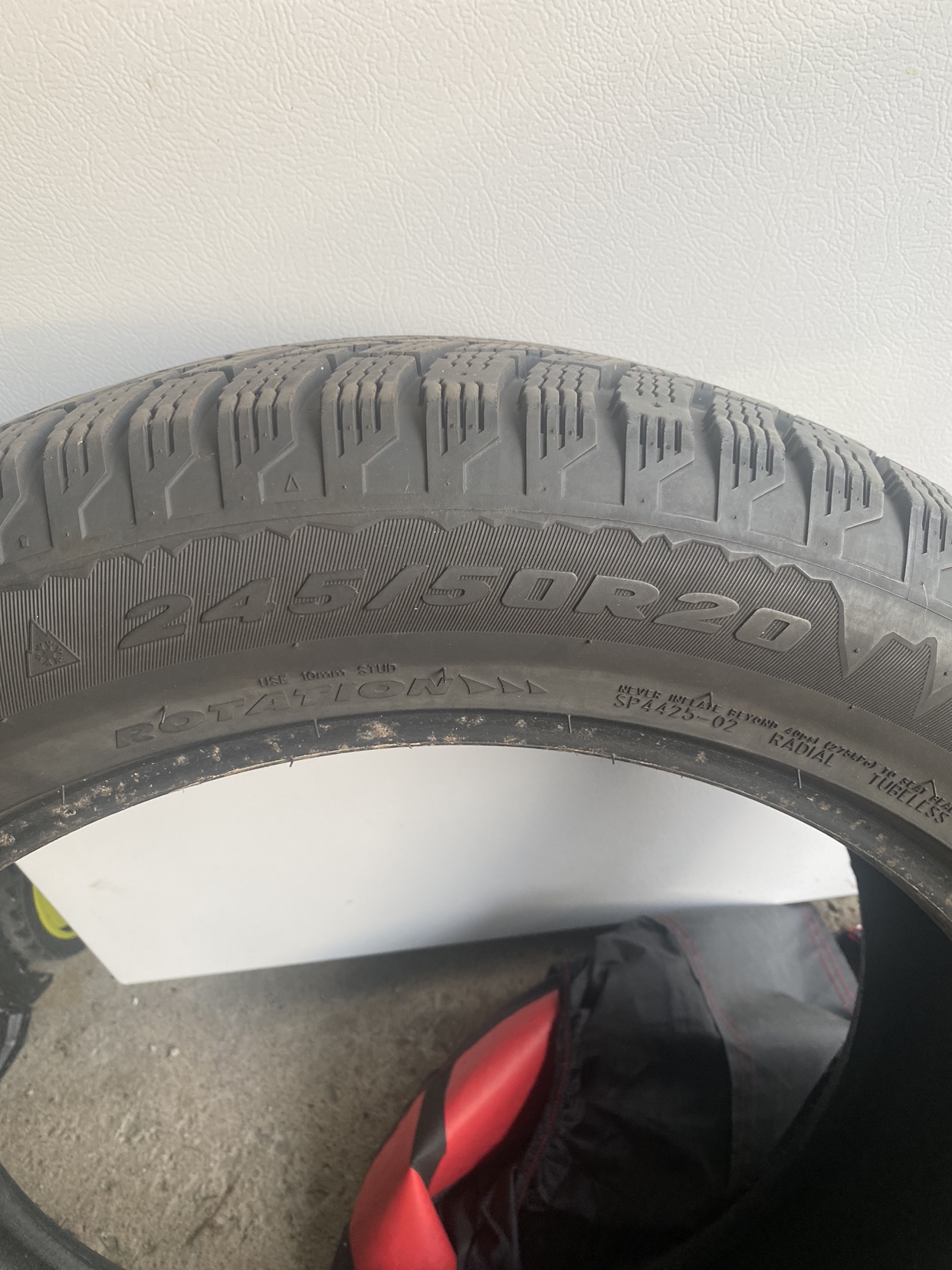 245/50R20 Winter Tire - photo 3