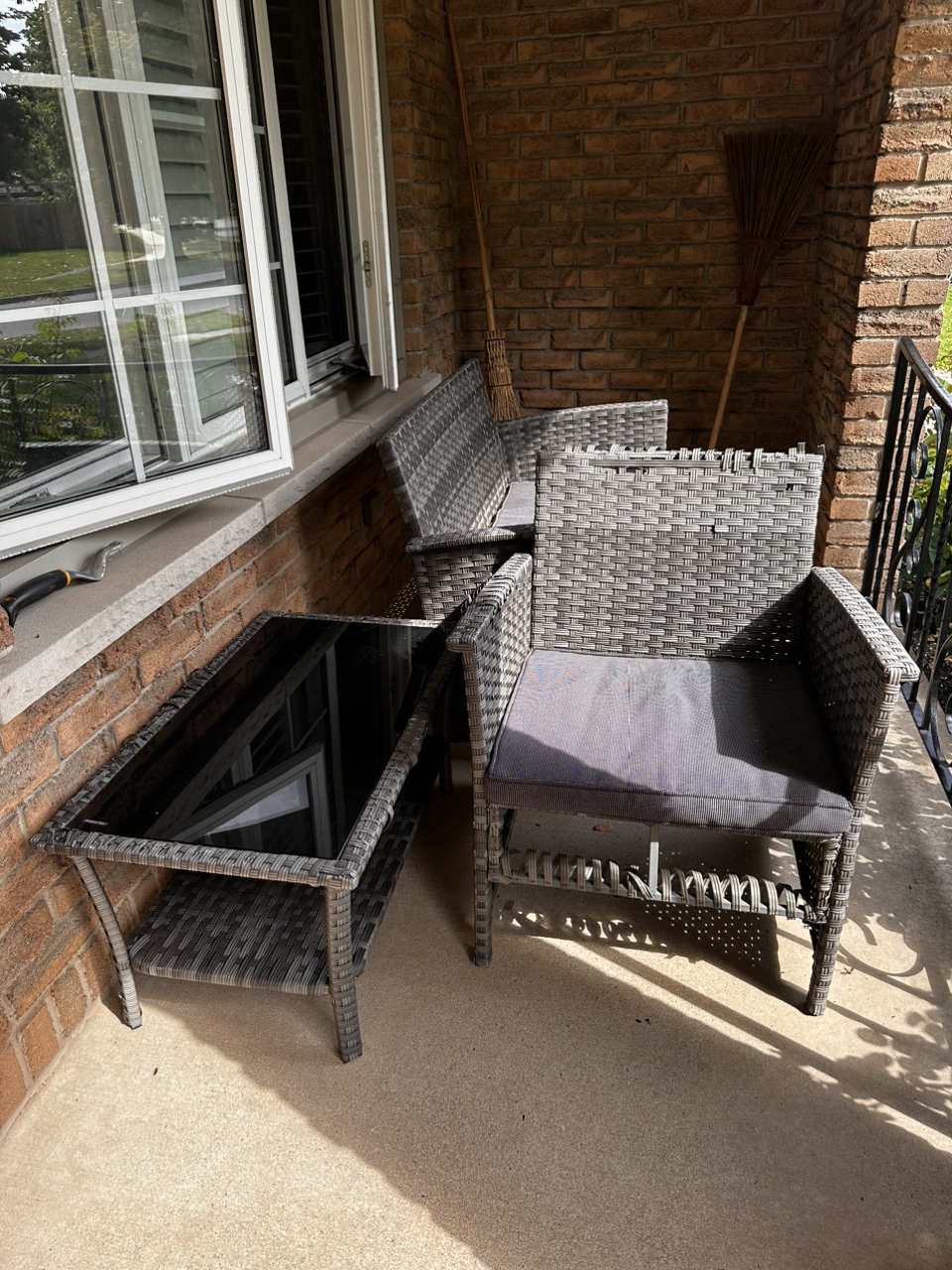 Wicker Patio Furniture Set - photo 5