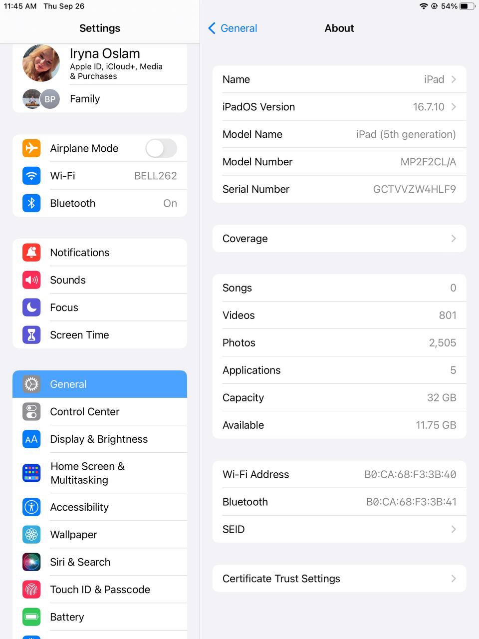 iPad 5th Generation (32 GB) - photo 3