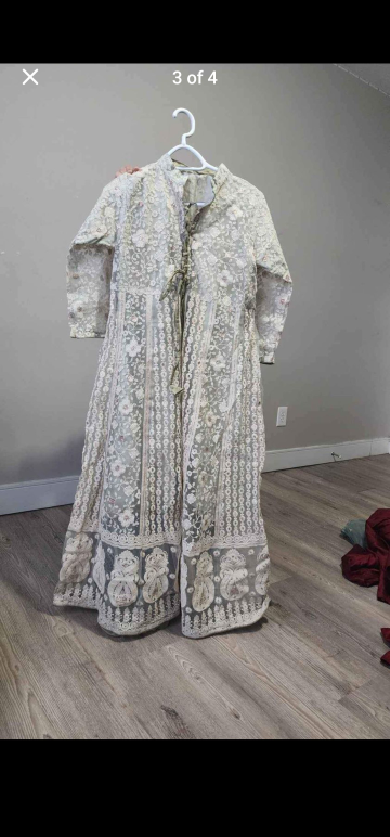 White Chikankari Dress