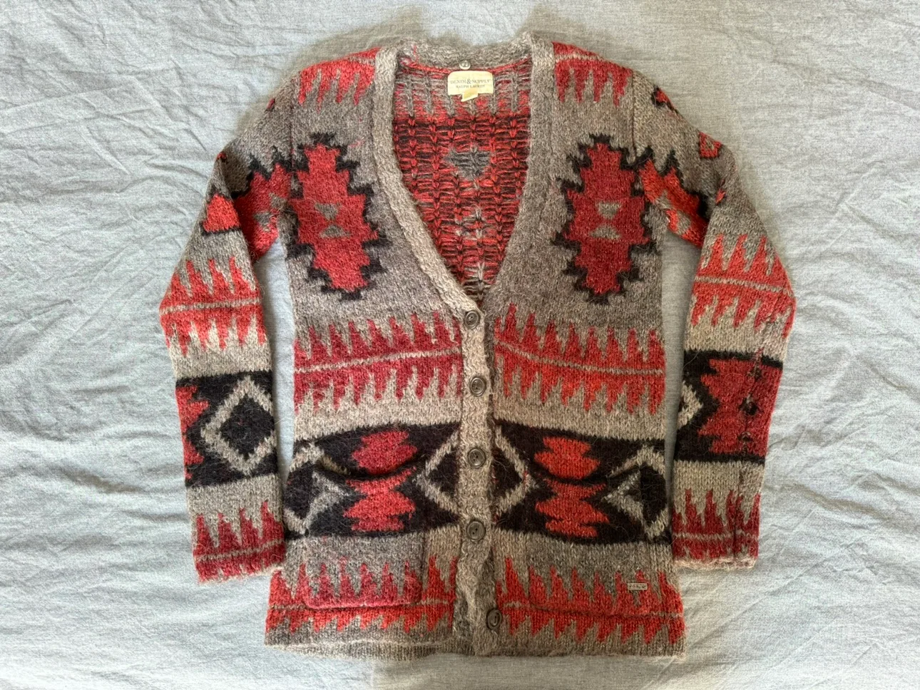 Denim&Supply RL Wool-blended Cardigan image indicator(3)