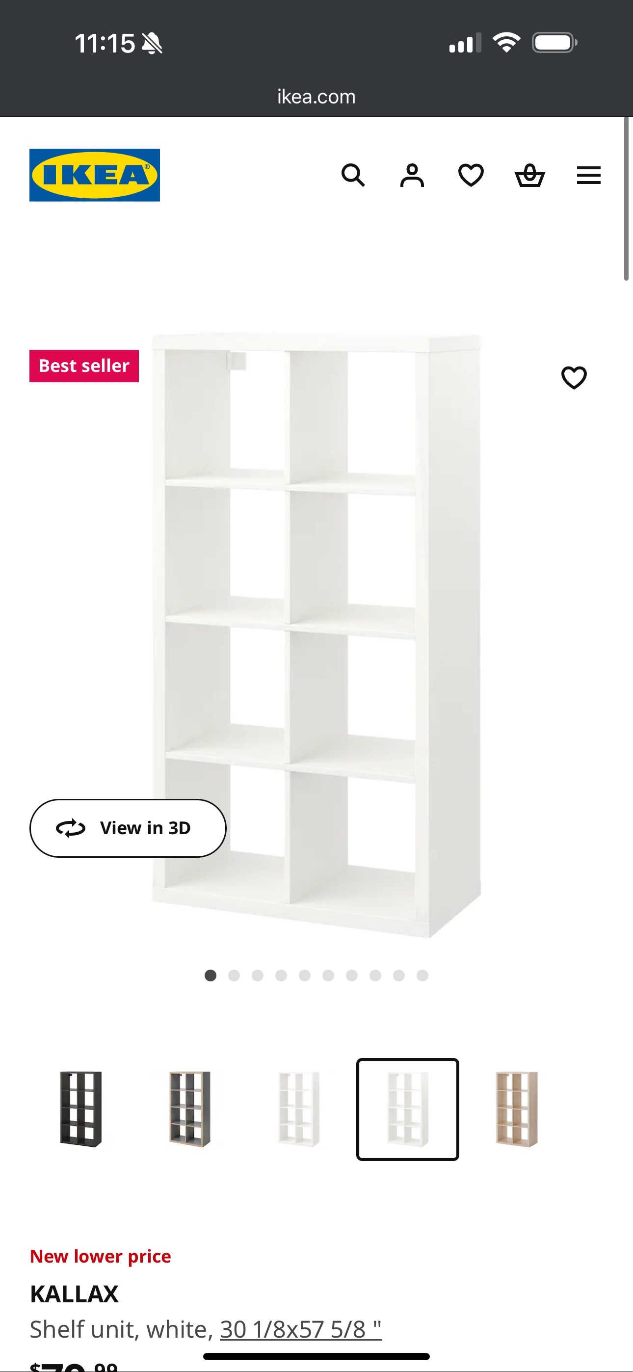 IKEA KALLAX Shelf Unit - photo 2