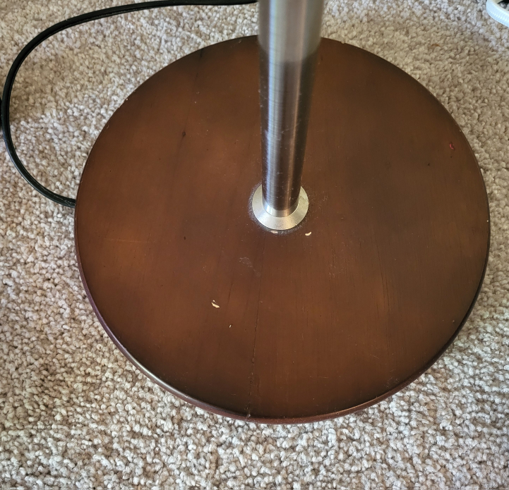 MCM Wicker Floor Lamp - photo 5