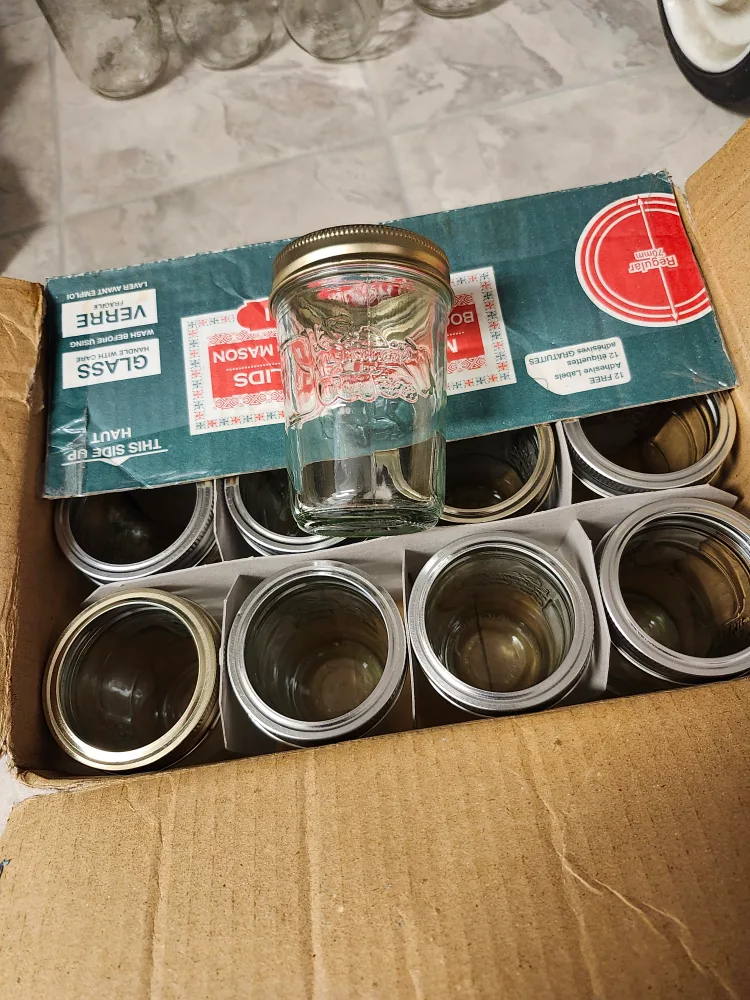 Pint 500ml and 250 ml Canning Jars image indicator(3)