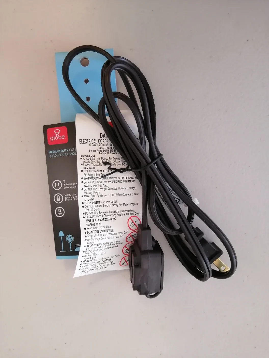 Extension Electric Cord 5ft #freecycle