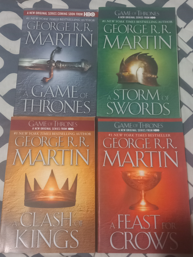 Game of Thrones Books 1-4