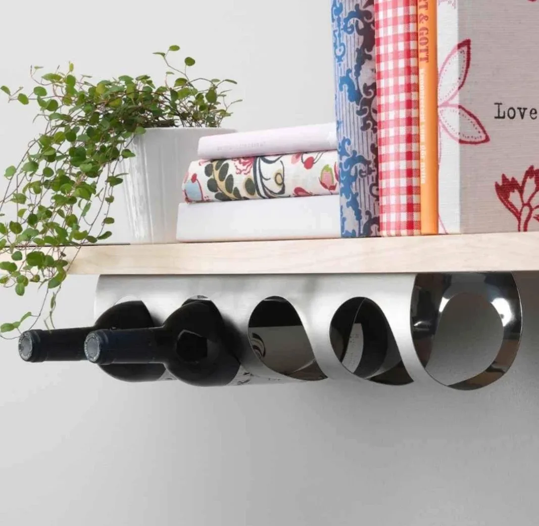 Stainless Steel Wine Rack (doesn't come with screws) image indicator(3)