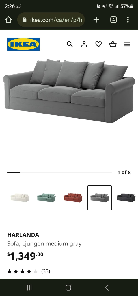 well taken care of couch - photo 5