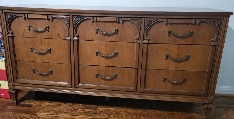 Wood Triple Dresser thumbnail