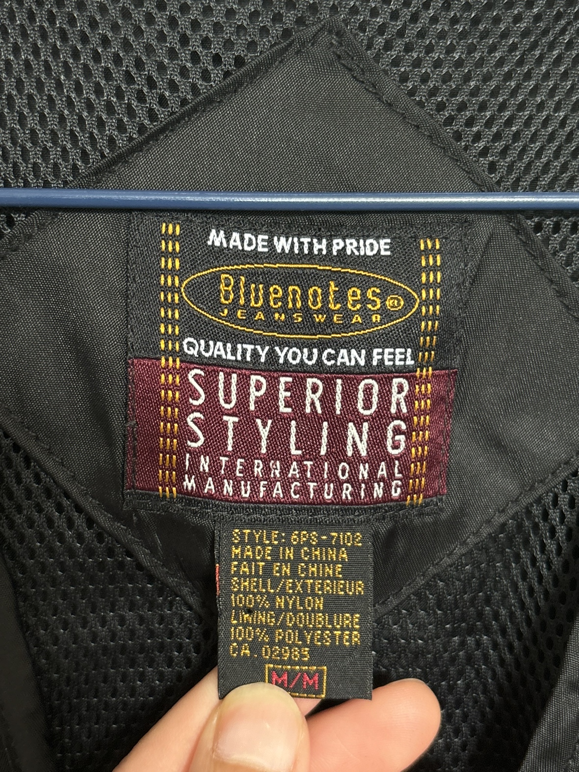 Bluenotes Black Utility Vest Gilet - photo 3