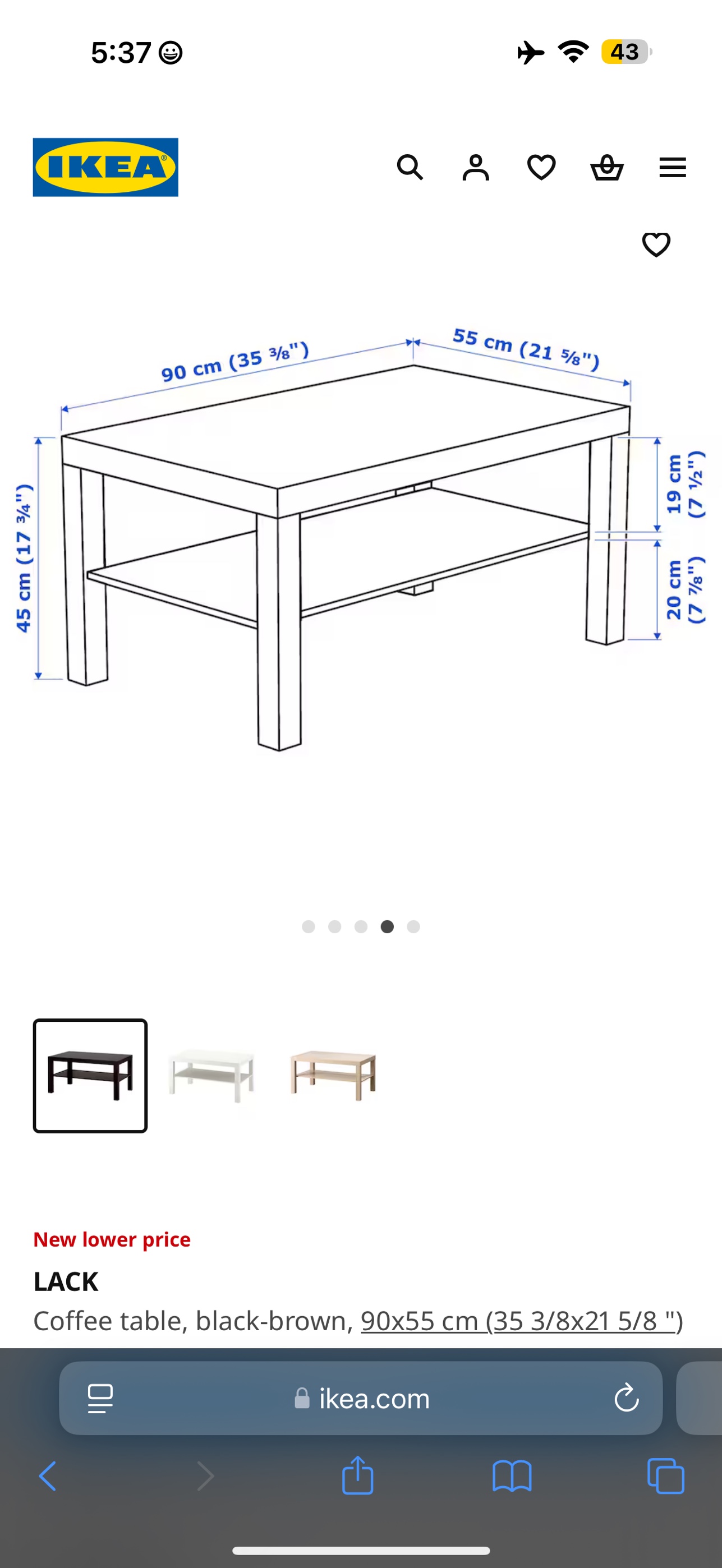 IKEA LACK Coffee Table - photo 3