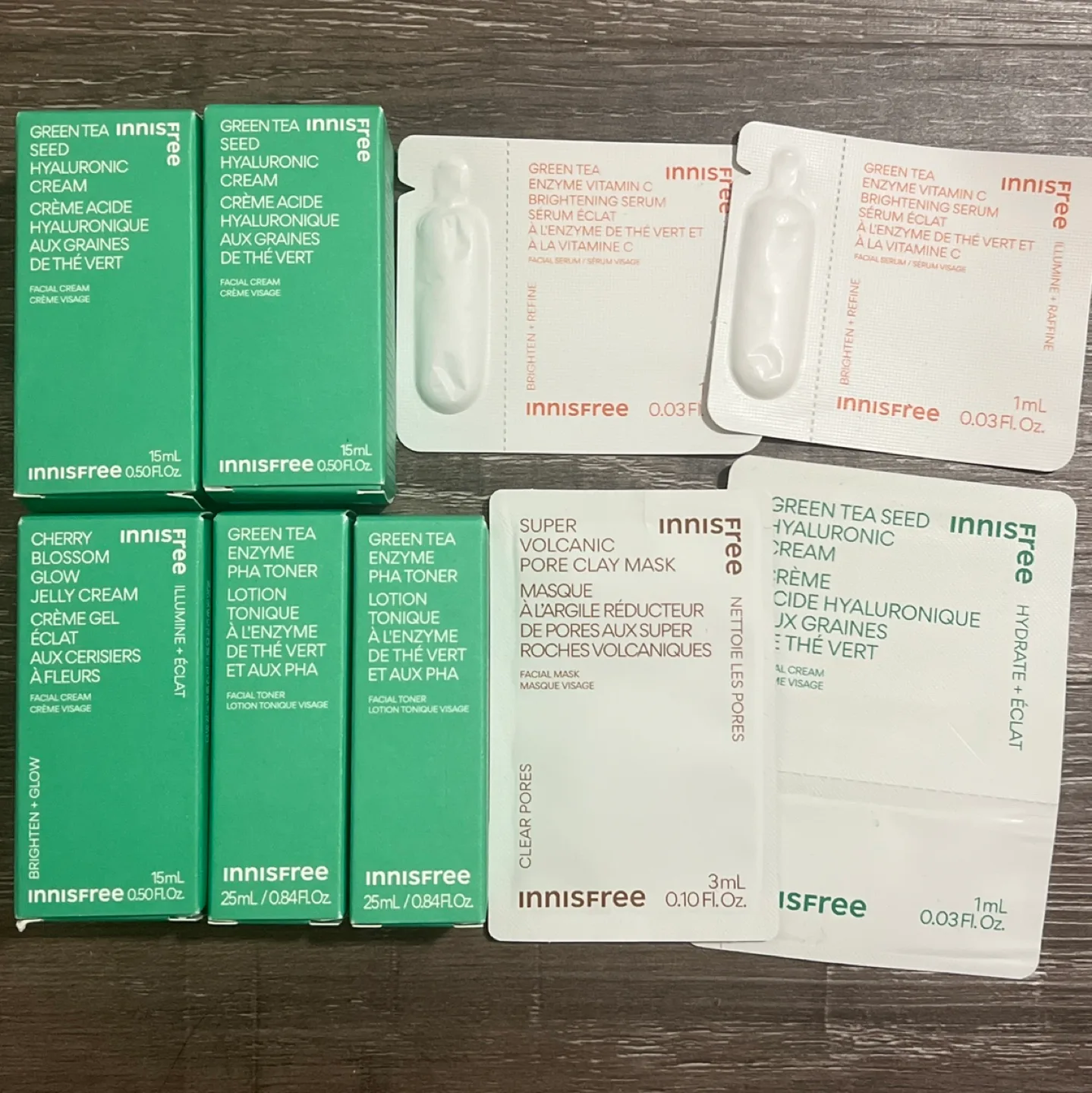 Innisfree Mini Face Products and Samples thumbnail