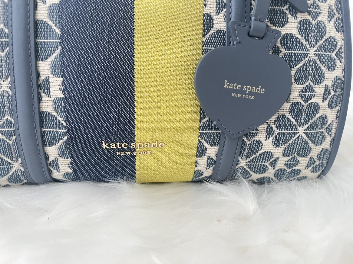 👜 Kate Spade Spade Flower Jacquard Stripe Medium Satchel 👜 - photo 5