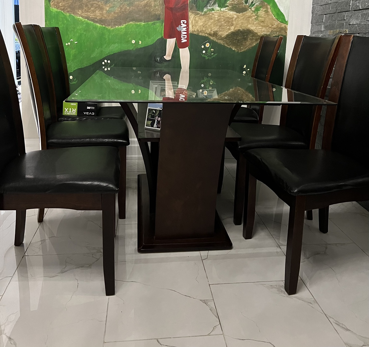 Dining Table Set with 6 Chairs - photo 3