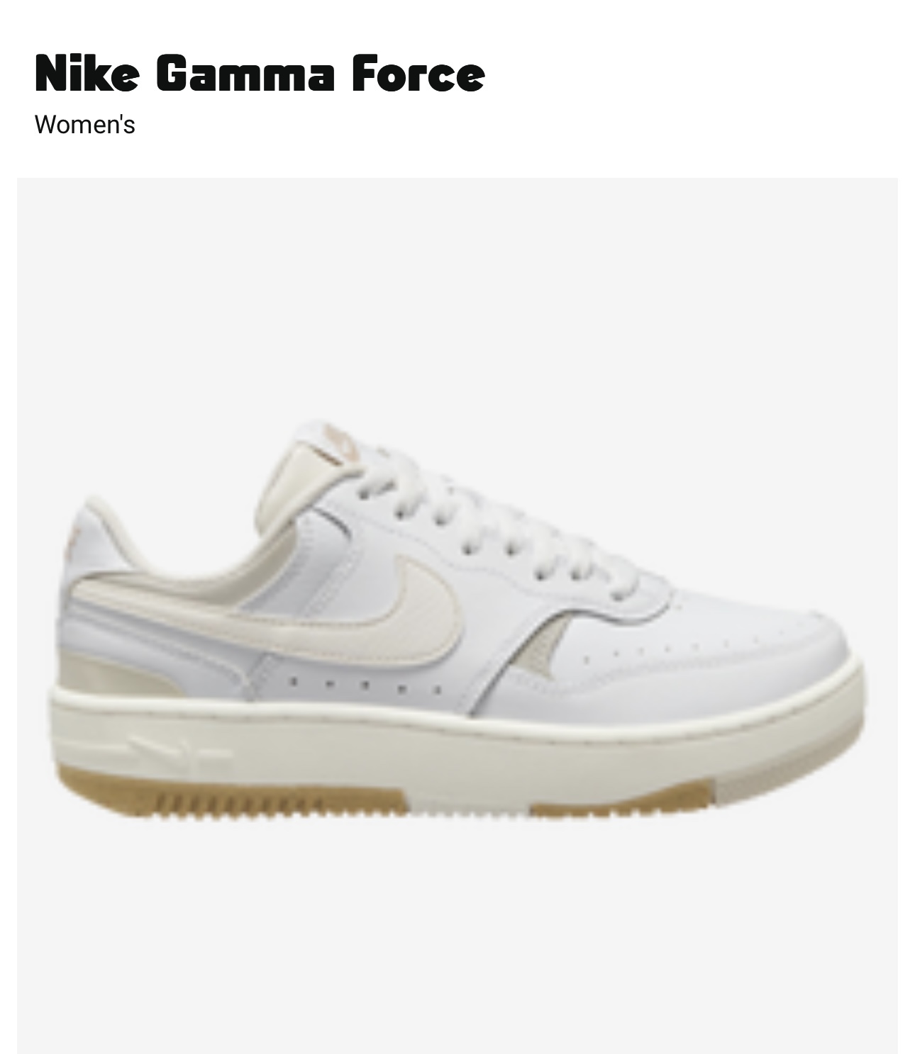 Nike Gamma Force Women's Size 8.5
