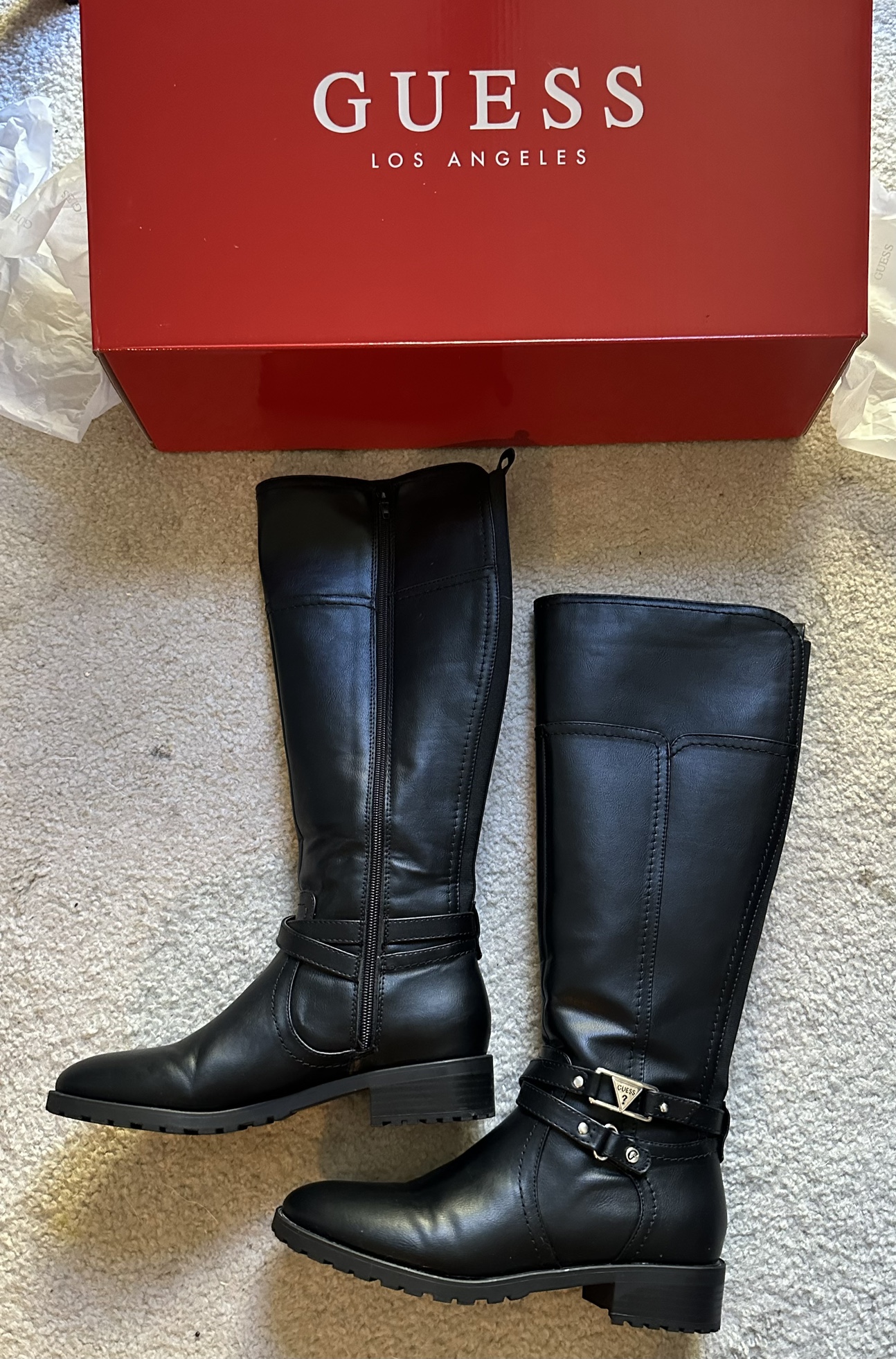 Guess Women's Black Boots 7M - photo 3