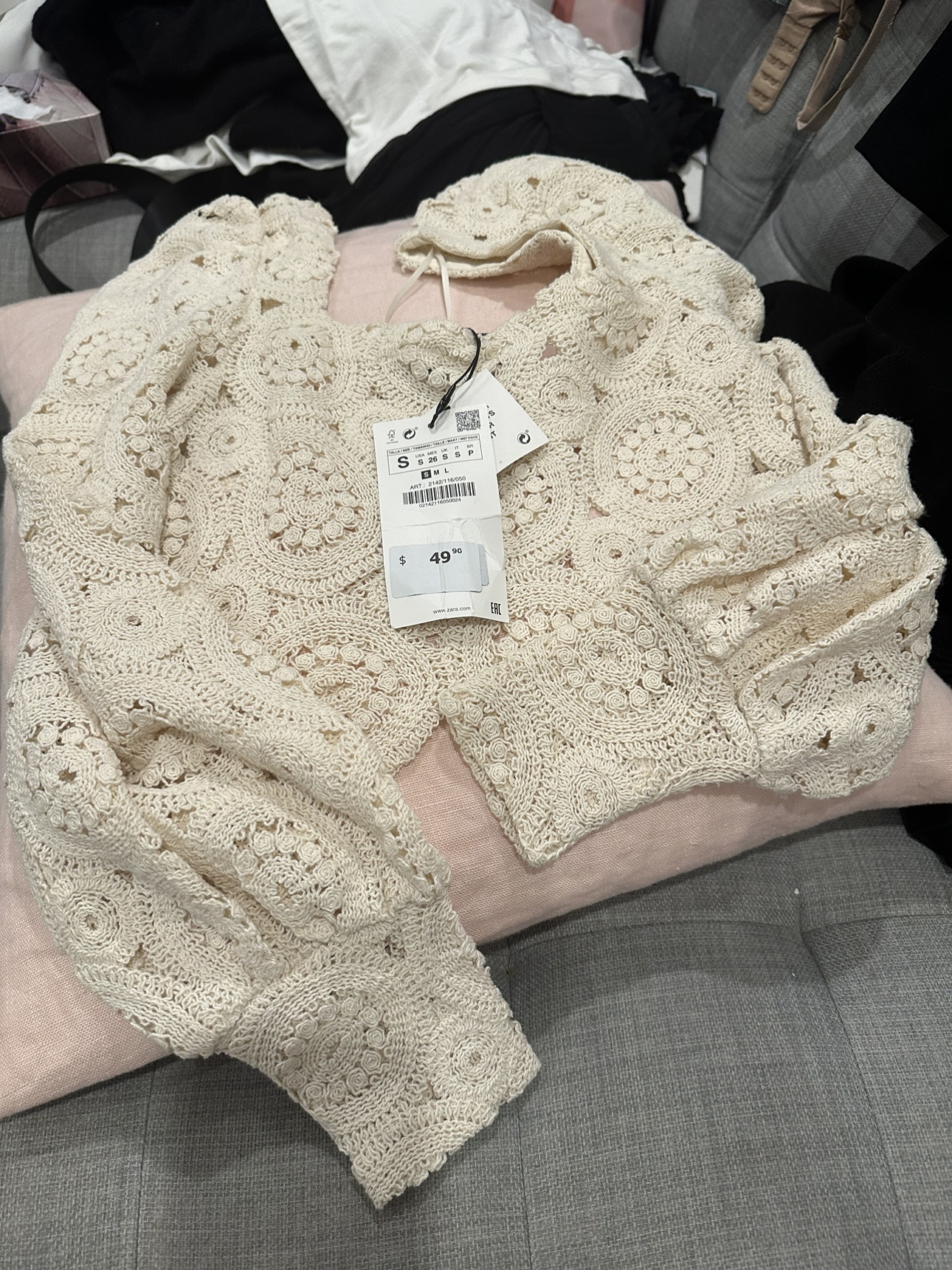 Zara Crochet Top - photo 4
