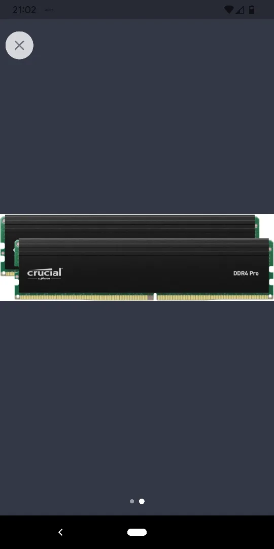 Crucial DDR4 32GB 3200Mhz RAM image indicator(2)