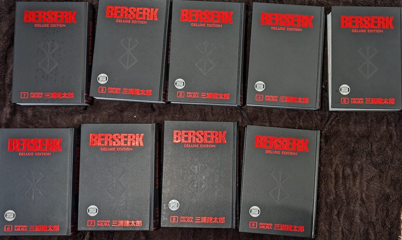 Berserk Deluxe Edition Volumes 1-9