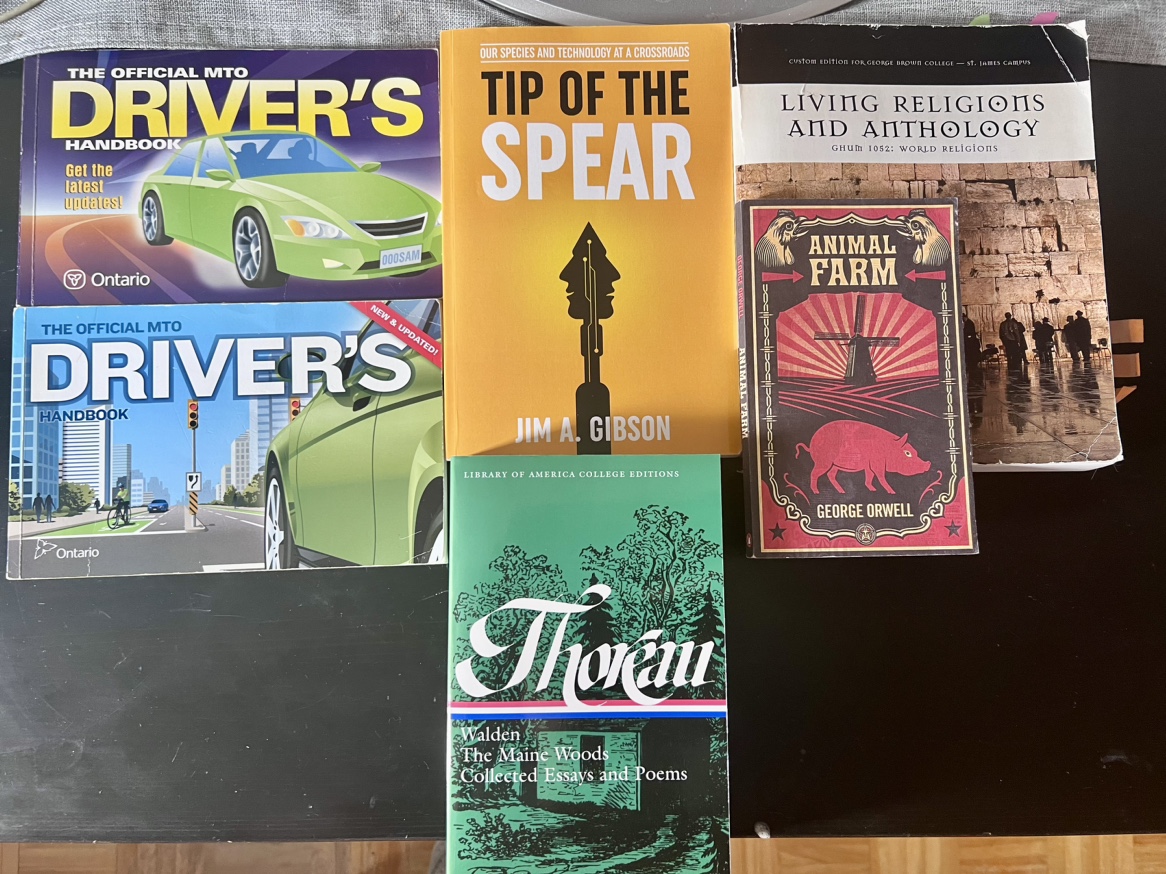 Set of 5 Books