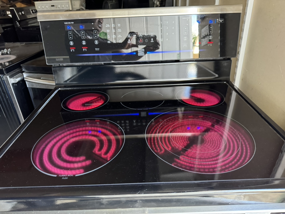 Kenmore Erite Glass Top