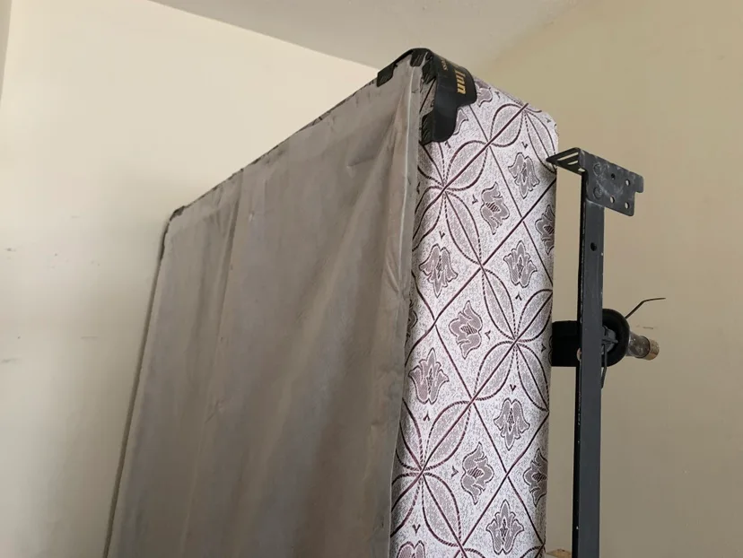 Twin Mattress + bed base + metal frame image indicator(5)