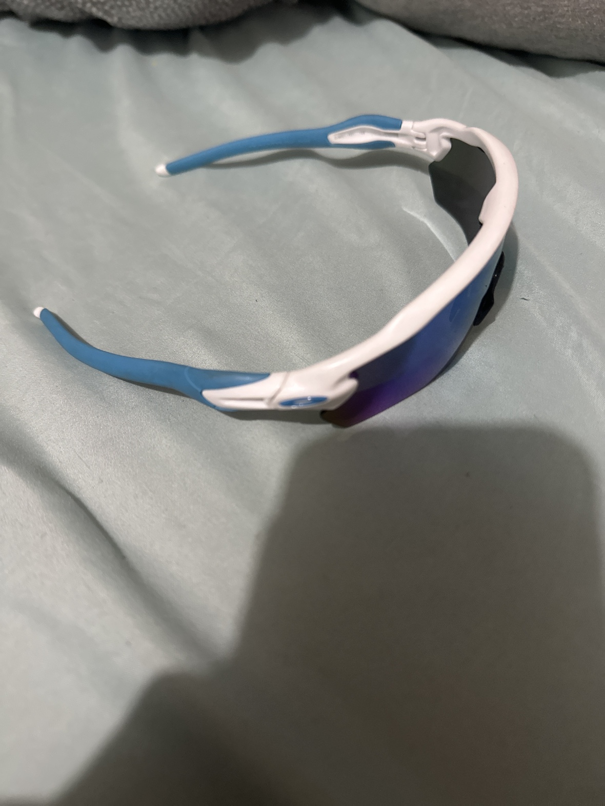 Blue Oakley Sunglasses - photo 4