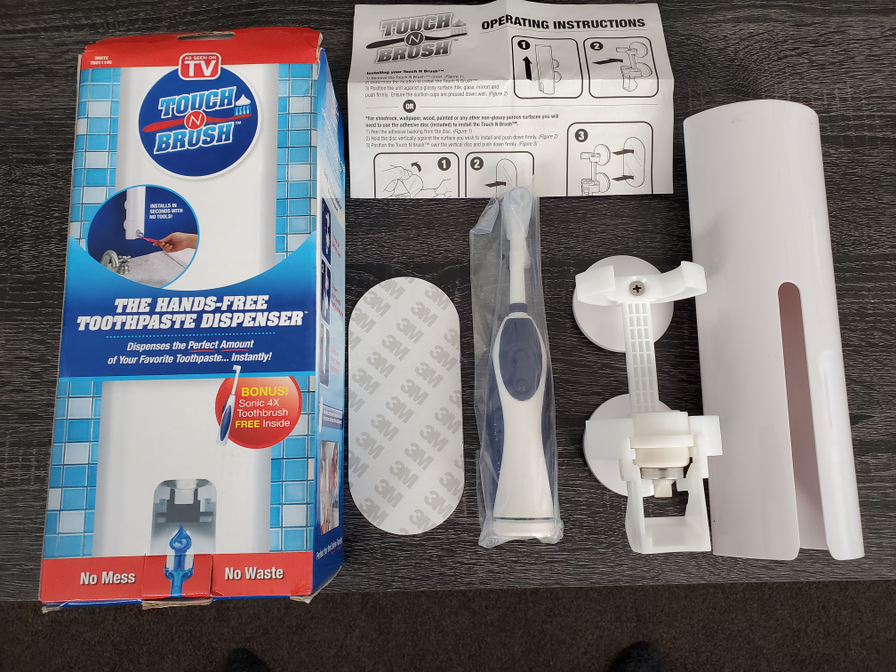 Touch 'N Brush Toothpaste Dispenser