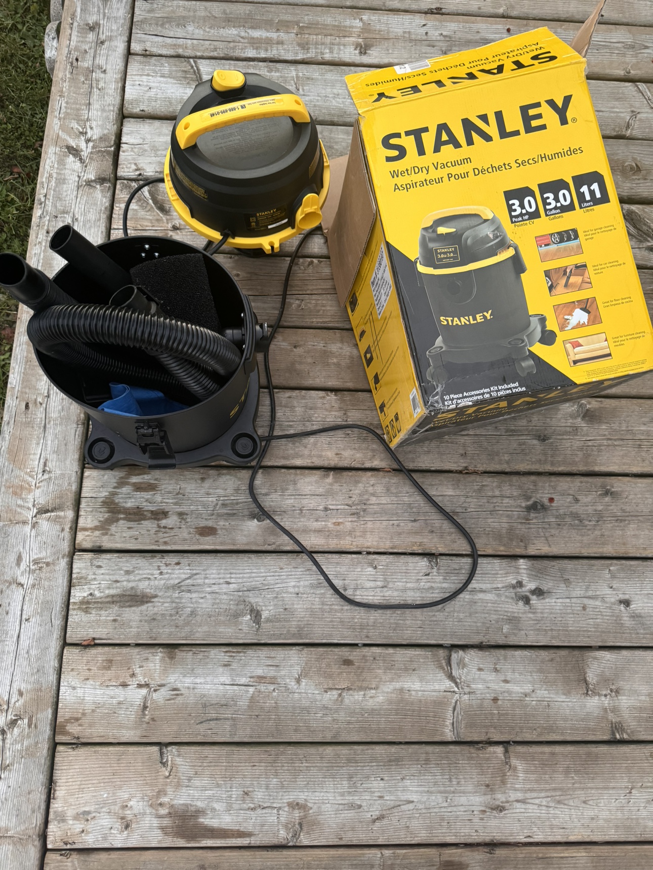 Stanley Wet/Dry Vacuum