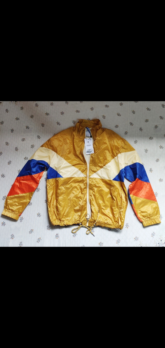 Bershka Colour Block Windbreaker Jacket - photo 3
