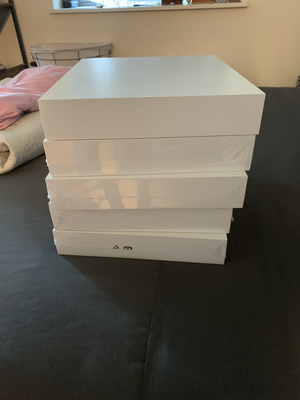 IKEA LACK White Shelving Unit 5pcs