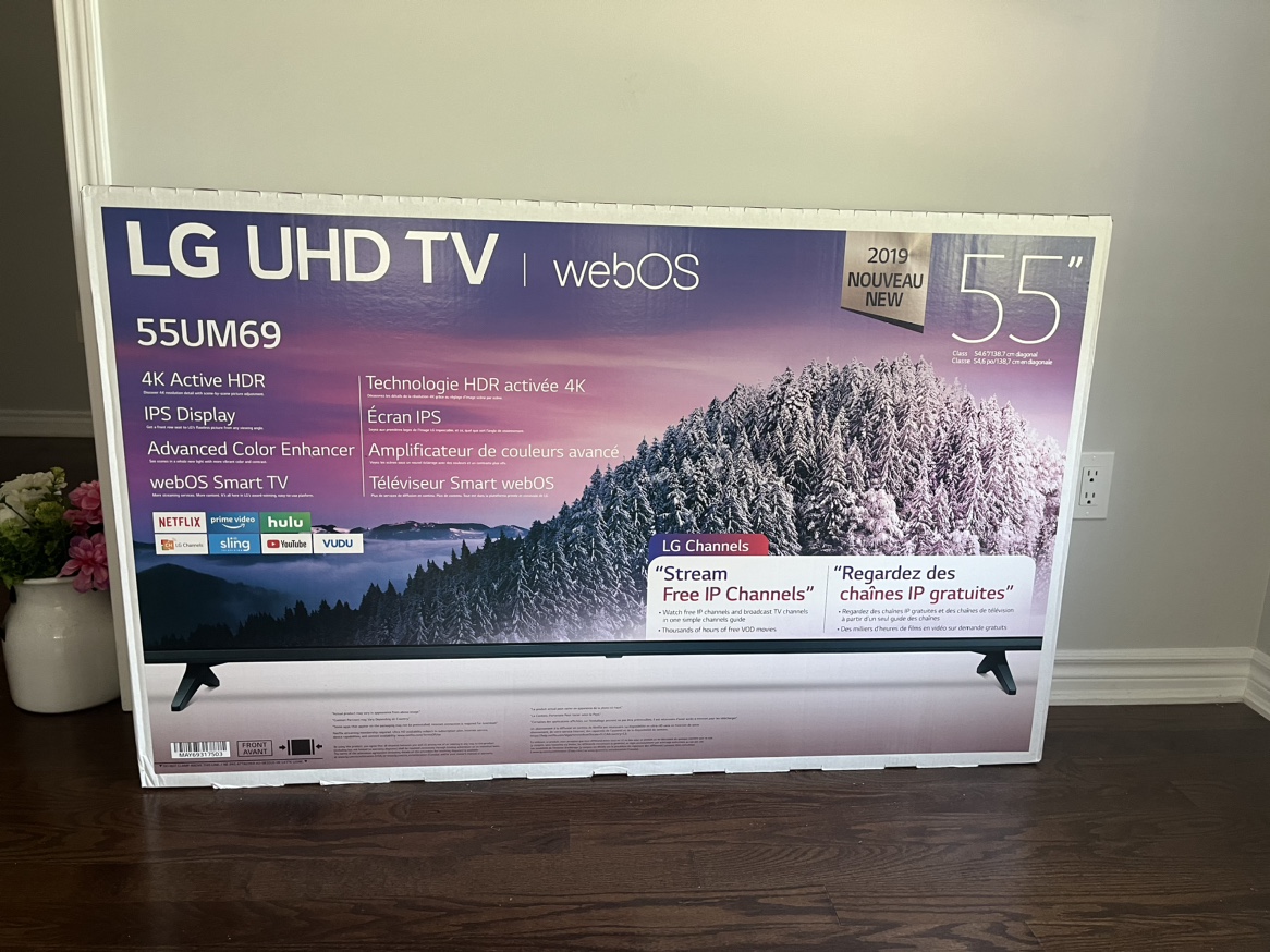 LG 55 Inch 4K UHD TV - photo 2