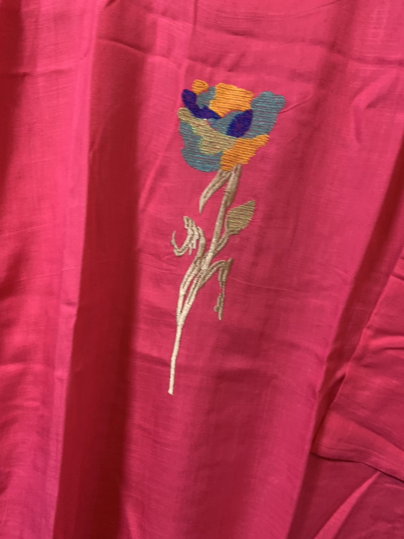Pink Floral Embroidered Top - photo 2