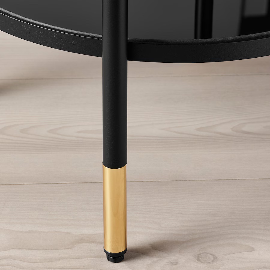 Side table,coffee table /glass black - photo 4
