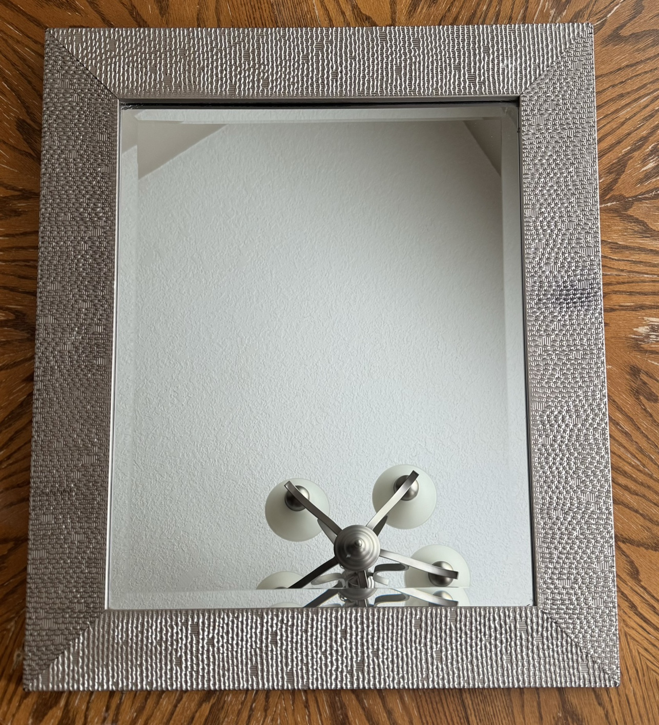 Silver Framed Mirror