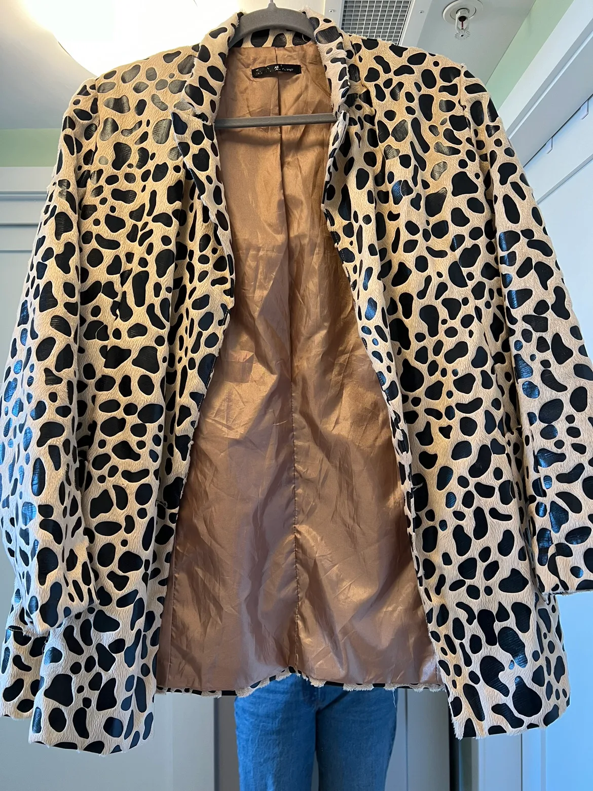 Vintage Cow-Spot Print Blazer thumbnail