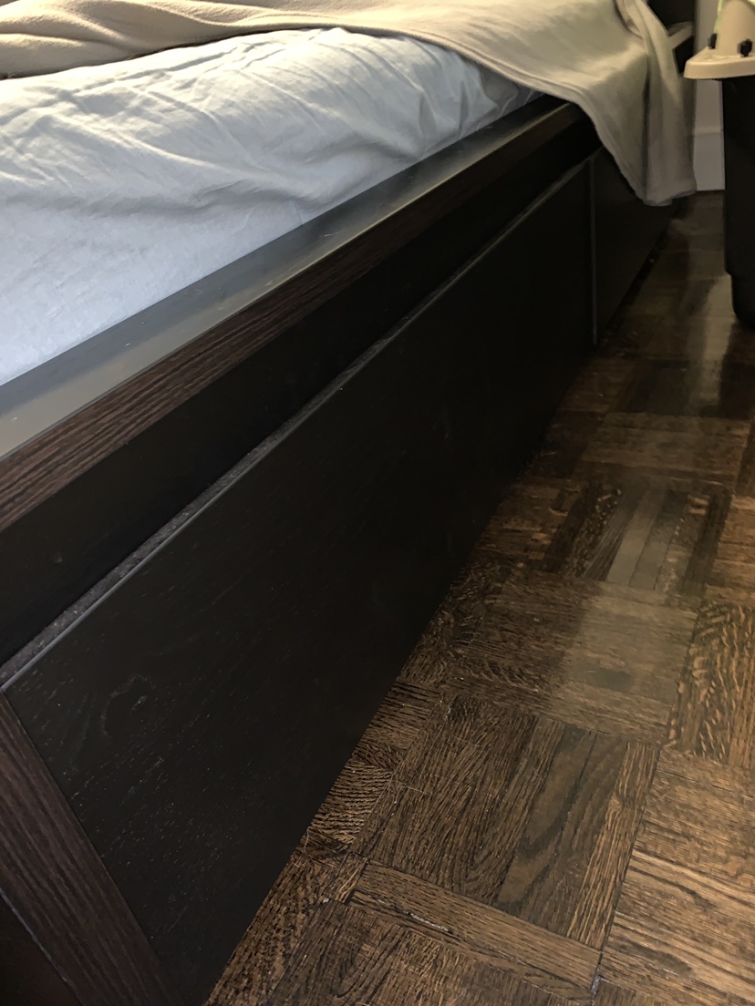 Queen Size Bed Frame with Storage - photo 5