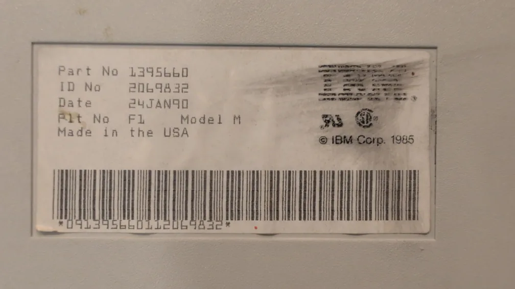 IBM Model M F Terminal Keyboard image indicator(4)