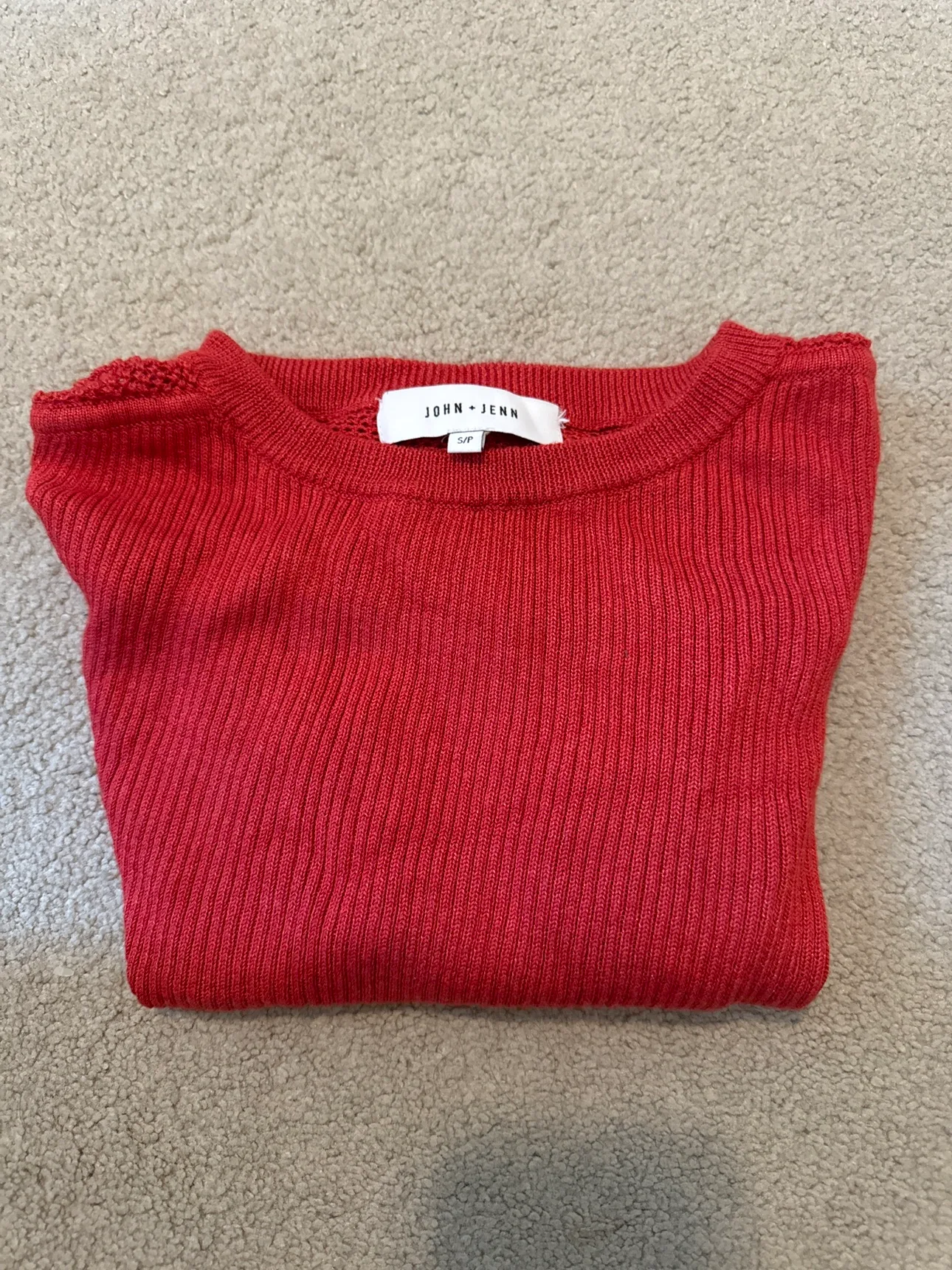 John&Jenn Crop Knit Top thumbnail