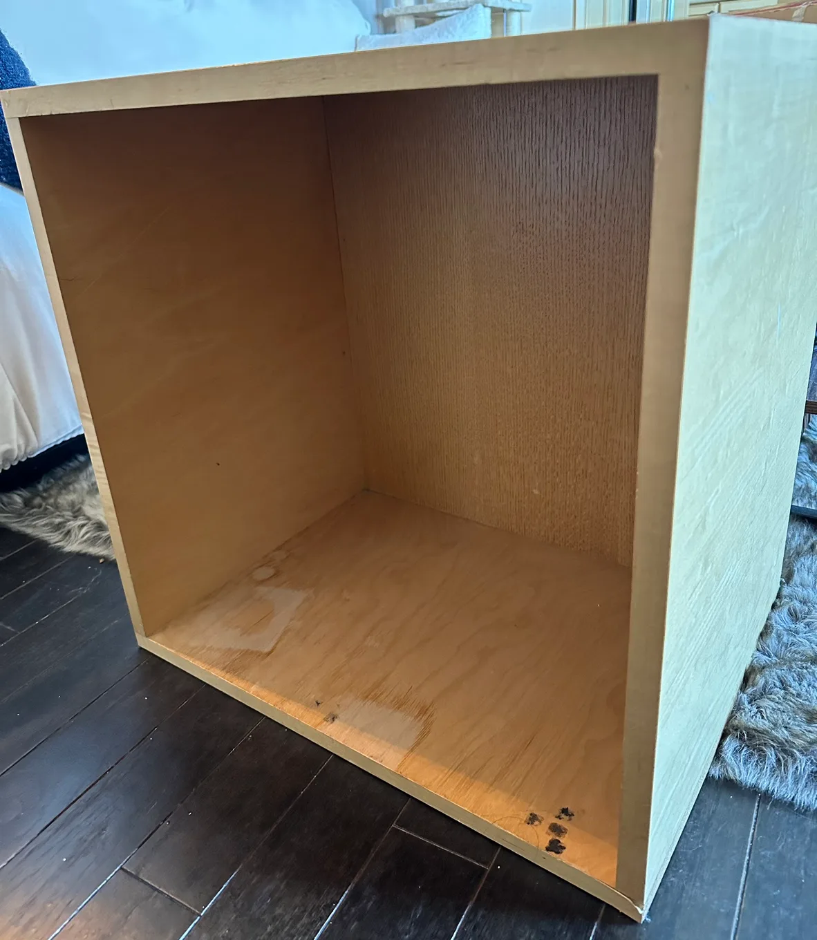 Solid wood table / stand / box thumbnail