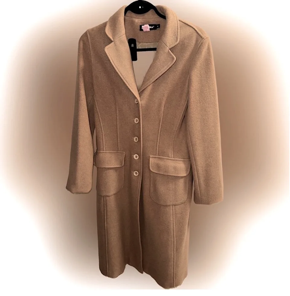 Vintage Camel Peacoat Size Medium image indicator(8)