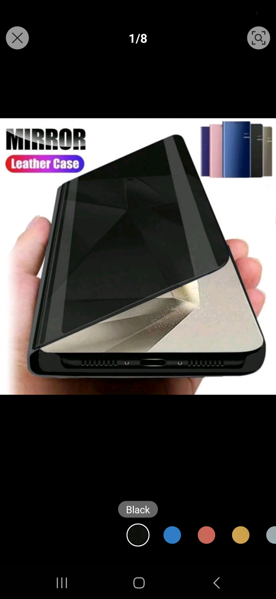 Samsung Galaxy S23 Mirror Leather Case - photo 2