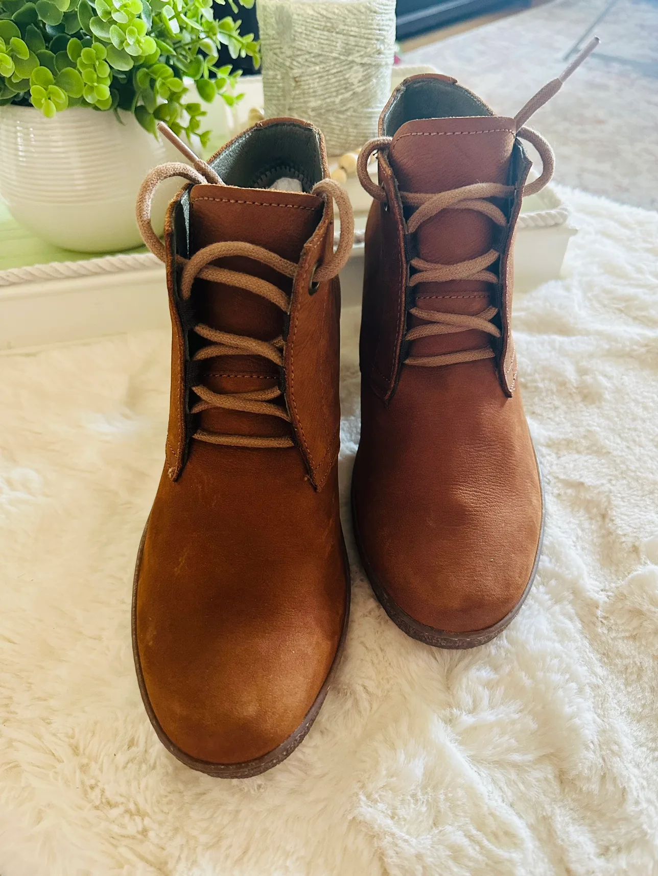 El Naturalista women genuine leather semi boots size 42 (size 9) image indicator(4)