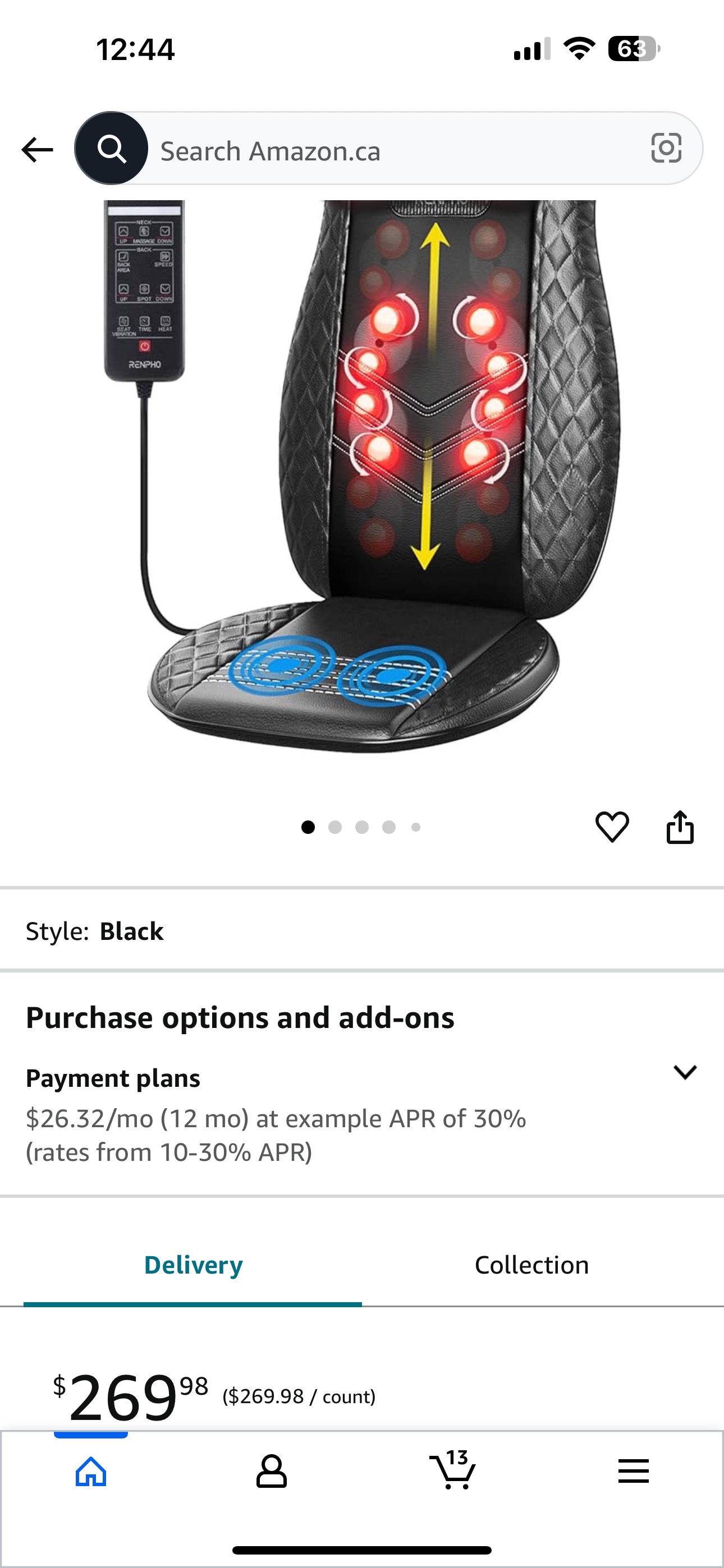 Renpho Massage Cushion - photo 5