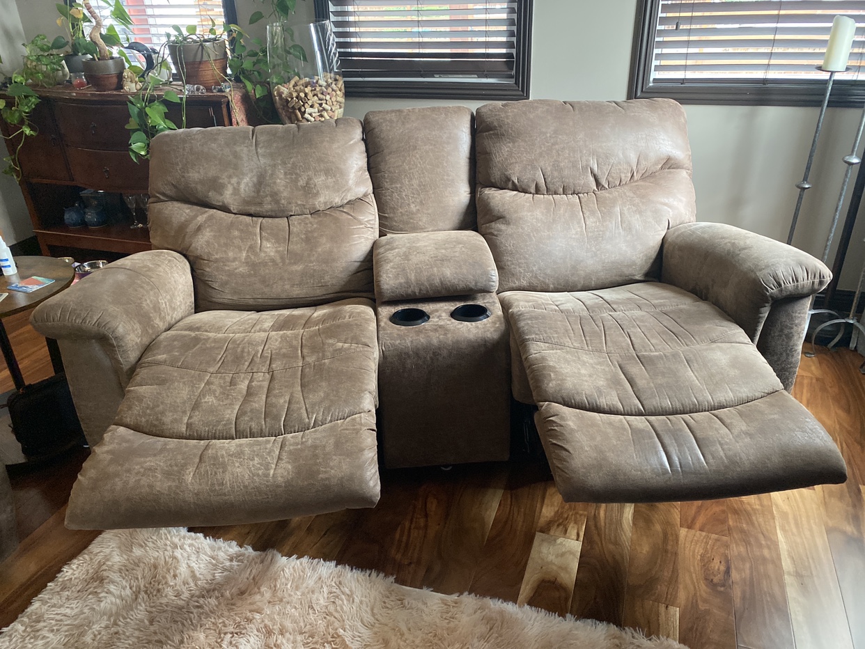 2 Power Reclining Lazyboy Loveseat - photo 2