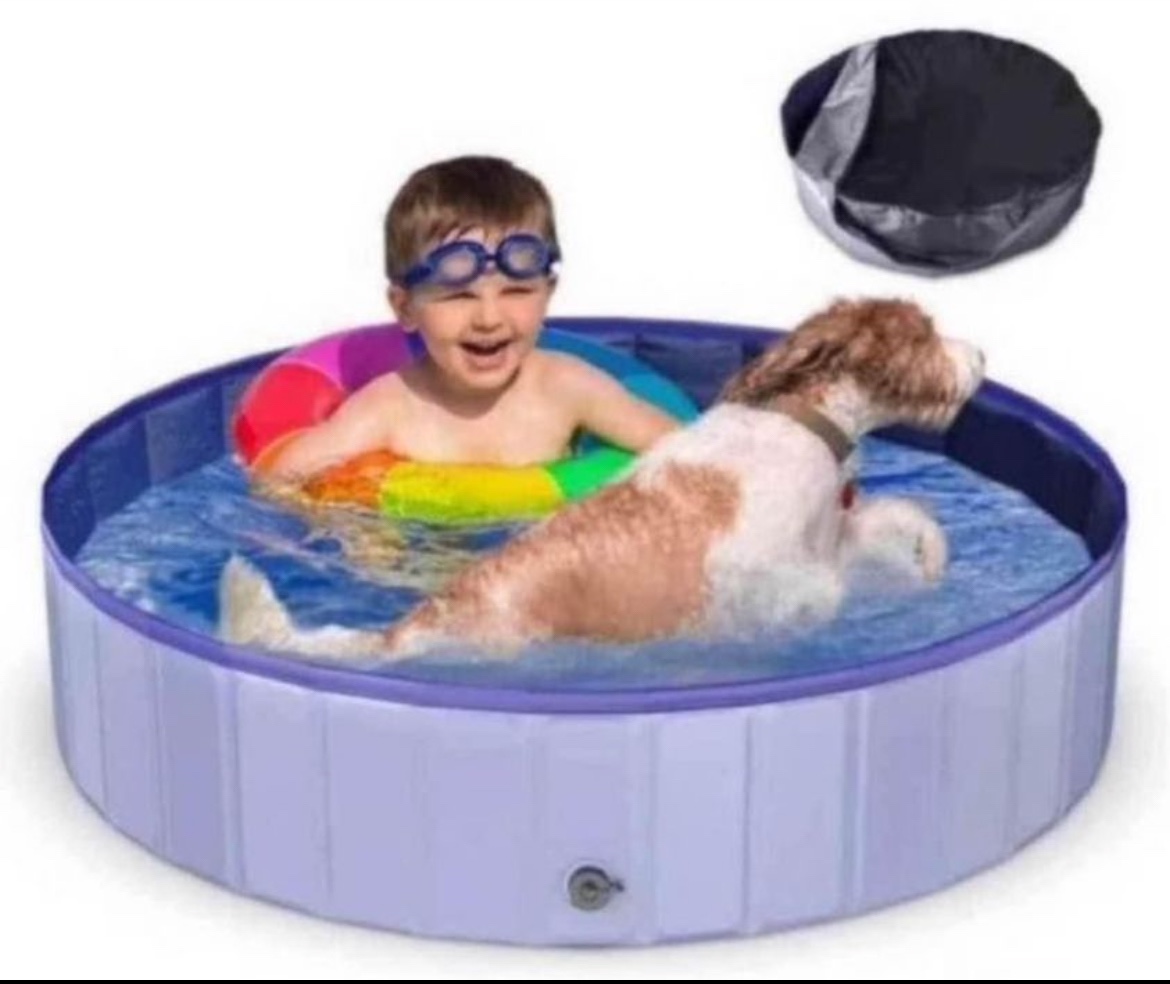 63” Portable Pools With Cover For Kids Or Pets - photo 3
