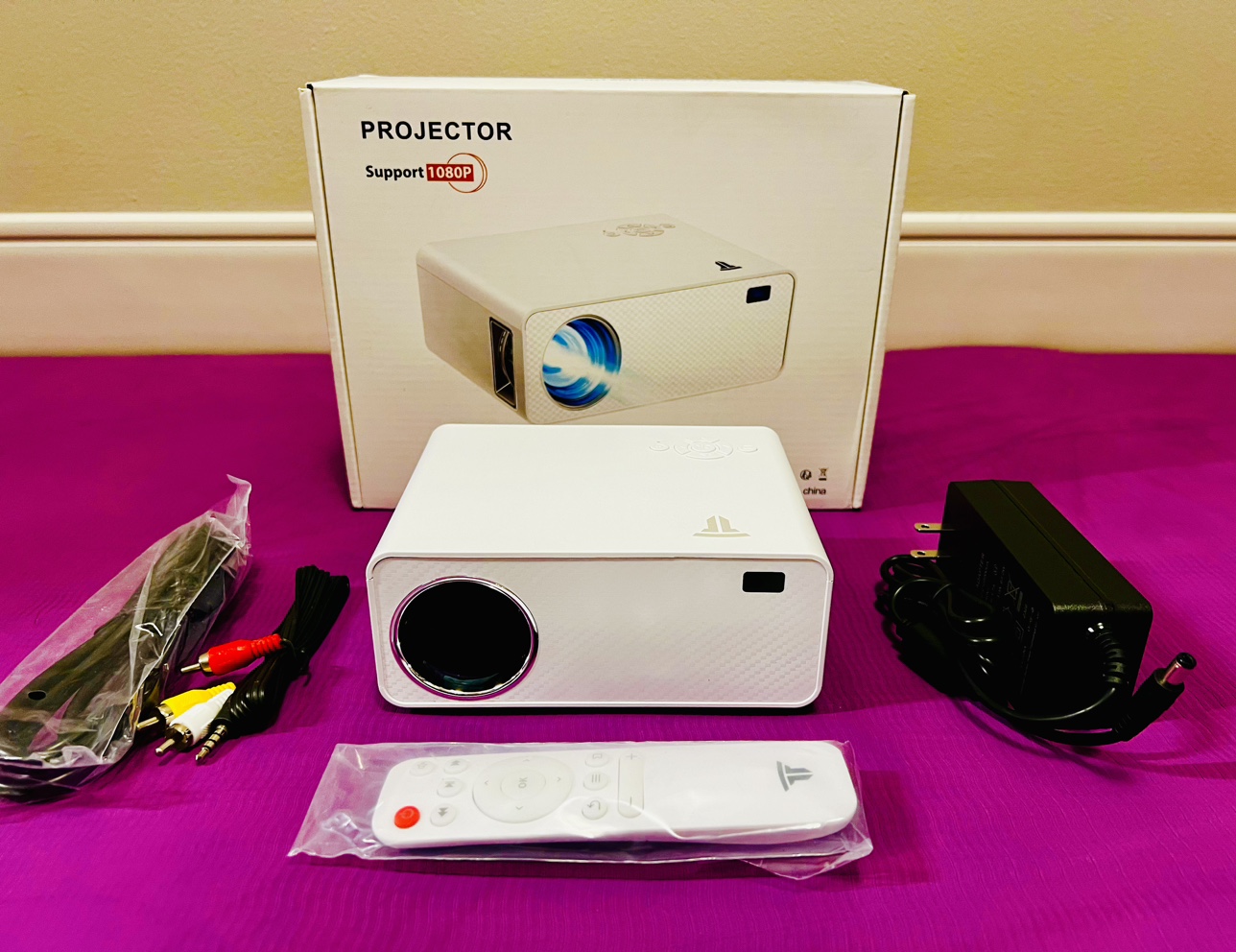 5G Bluetooth 1080P Wi-Fi LED Projector **New***
