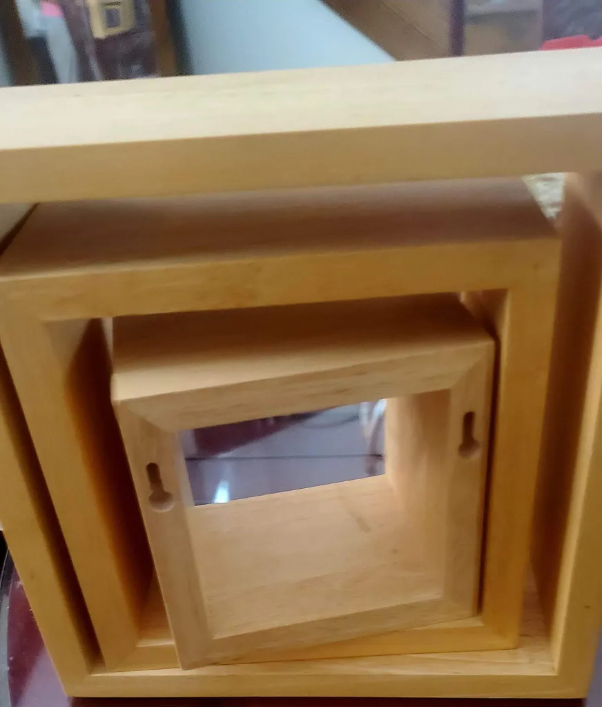 Blackout Curtains TV/Computer  Monitor , 2wood wall hangers image indicator(3)