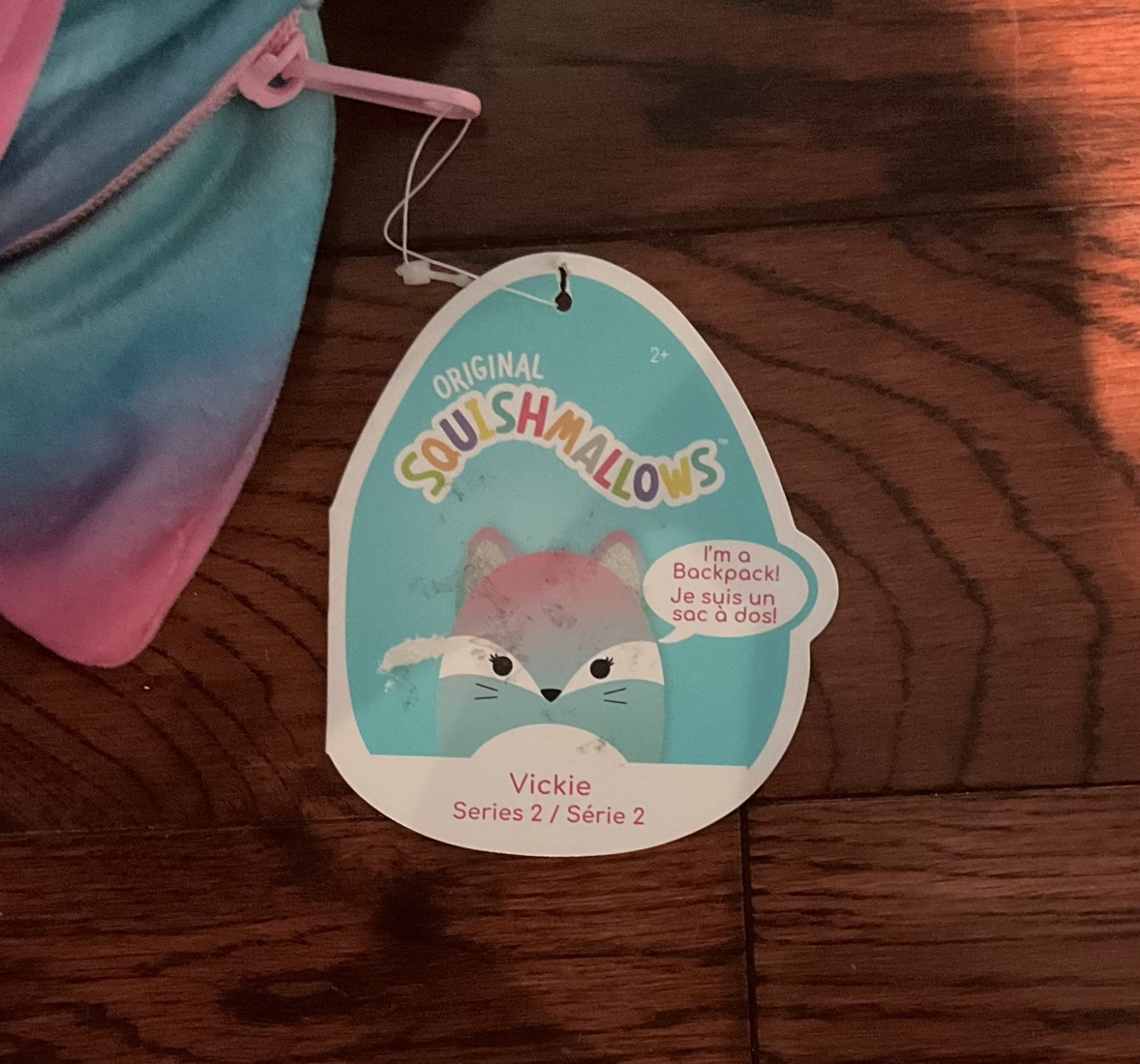NEW! Original Squishmallows Backpack - Vickie - photo 2