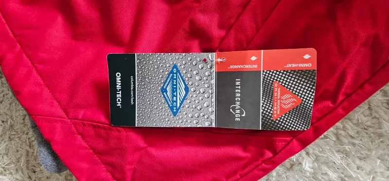 Columbia Men's Omni Tech Heat Interchange  Red Winter Jacket image indicator(7)